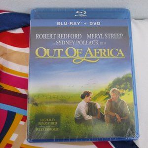 NIB Out of Africa Blu-Ray + DVD set.